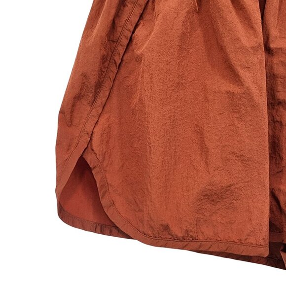 Free People Movement Women's Way Home Shorts Russet Orange Sz L - Picture 3 of 10
